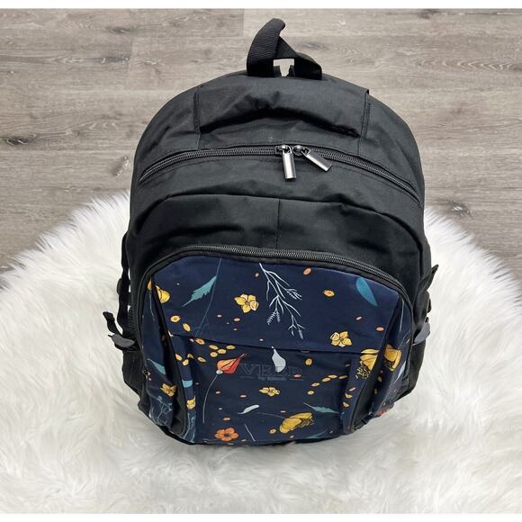 Floral Backpack‎ With Charging Insert By Veer main image 4